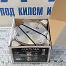 Купить Набор компактно складываемых кастрюль Popote Magma из нержавеющей стали с антипригарным покрытием, Osculati 48.700.02 7ft.ru в интернет магазине Семь Футов