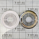 Купить Вытяжной вентилятор с встроенным LED светильником SwiftAir SW-DC24V-4R2 Ø140мм 24В 1,5/4,8Вт 7,2м3/ч 6000К с декоративными кольцами из белого и хромированного АБС-пластика, Osculati 13.582.24 7ft.ru в интернет магазине Семь Футов
