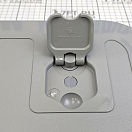 Купить Люк инспекционный Flush CE 375x375мм 180° водонепроницаемый из серого ASA пластика, Osculati 20.293.60 7ft.ru в интернет магазине Семь Футов