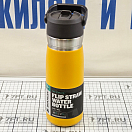 Купить Термобутылка для воды Stanley Go Series ST1009697010 герметичная 650мл 241x81мм из нержавеющей стали оранжевая 7ft.ru в интернет магазине Семь Футов