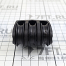 Купить Блок трехшкивный шарикоподшипниковый со скобой Ronstan Orbit Blocks™ серия 30 RF35302 Ø30мм 550/1100кг для троса Ø8мм из черного нейлона 7ft.ru в интернет магазине Семь Футов