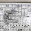 Купить Якорь Холла Haice 19137* 6,3кг 350x210мм из оцинкованной стали для лодки/РИБ/катера до 6м 7ft.ru в интернет магазине Семь Футов