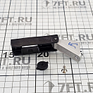 Купить Стопор кулачковый Clamcleat Racing Mini CL257 68x22x28мм с автоматическим выпуском для канатов Ø4-6мм, Osculati 56.257.00 7ft.ru в интернет магазине Семь Футов