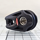 Купить Блок сдвоенный одношкивный Ronstan Orbit Blocks™ серия 30 RF35284 шкив Ø30/30мм 300-600кг для троса Ø8мм ультралегкий из черного нейлона с обушком и гибкой петлей Dyneema 7ft.ru в интернет магазине Семь Футов