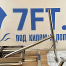 Купить Платформа носовая Техномарин 040245BT с телескопическим трапом 700x420x730мм каркас Ø32мм 3 ступени из древесины ироко и нержавеющей стали AISI 304 7ft.ru в интернет магазине Семь Футов
