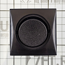 Купить Выключатель панельный одноклавишный Batsystem 10А 60x60x9мм черная матовая клавиша в черном корпусе, Osculati 14.486.11 7ft.ru в интернет магазине Семь Футов