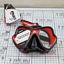 Купить Маска для плавания Mares X-Vision Ultra LS 411052 черно-красный/черно-красный прозрачные стекла из бисиликона 7ft.ru в интернет магазине Семь Футов