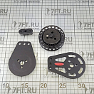 Купить Блок стопорный палубный одношкивный Ronstan Серия 75 RF72151 75мм 420-2000кг для тросов Ø12мм повышенной нагрузки черный из алюминия 7ft.ru в интернет магазине Семь Футов