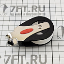 Купить Блок одношкивный универсальный Ronstan RF41101 шкив Ø40мм 400/1000кг для троса Ø10мм с петлей 7ft.ru в интернет магазине Семь Футов