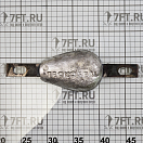 Купить Магниевый каплевидный анод Tecnoseal 00350BMG 120x78х25мм с болтовым креплением 230x25x5мм 7ft.ru в интернет магазине Семь Футов