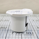 Купить Корпус для смесителя Plastimo EZ Water 67598 Ø95,74х71,2мм вырез Ø70мм из белого АБС-пластика с круглой жёсткой крышкой из белого АСА-пластика 7ft.ru в интернет магазине Семь Футов