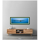 Купить Постер Река Этель "Riviere d'Etel" Филиппа Плиссона Art Boat/OE 521.01.029VC 150x52см в зеленой рамке с веревкой 7ft.ru в интернет магазине Семь Футов