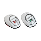 Купить Навигационные светодиодные огни Easterner C91106PWB 12В 1,2Вт IP67 95×60мм красный/зелёный белый пластик 7ft.ru в интернет магазине Семь Футов