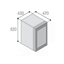 Купить Винный шкаф Vitrifrigo DCW F15013VP 430х520х470мм 12/24В 46л черный на 12 бутылок 7ft.ru в интернет магазине Семь Футов