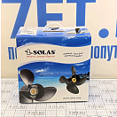 Купить Винт гребной трёхлопастной Solas Amita 3 2411-135-15 Ø342,9мм(13,5") шаг 15" правостороннее вращение из алюминия с резиновой втулкой для лодочных моторов Evinrude/Johnson/OMC 40-140л.с. 7ft.ru в интернет магазине Семь Футов