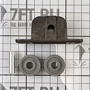 Купить Блок для мачты двухшкивный Allen Brothers A...7 26x8мм 250/500кг из алюминия 7ft.ru в интернет магазине Семь Футов