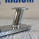 Купить Кнехт швартовый двойной Cim 0601-0108 200x64мм основание 205x71мм из полированной нержавеющей стали AISI316 7ft.ru в интернет магазине Семь Футов
