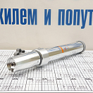 Купить Стойка стола с резьбой из анодированного алюминия Vetus V-quipment TCSPG 500 - 700 мм с газовой пружиной 7ft.ru в интернет магазине Семь Футов