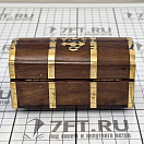 Купить Сундук Nauticalia 7204 100x50x40мм из дерева и латуни 7ft.ru в интернет магазине Семь Футов