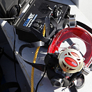 Купить Полнолицевая маска для загрязненной воды со 2-ой ступенью регулятора Oceanreef Iron OR025021 M/L красный 7ft.ru в интернет магазине Семь Футов