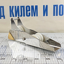Купить Роульс якорный с роликом Sumar 4217 для якоря до 10кг 185х70мм под цепь Ø8мм из нержавеющей стали AISI316 7ft.ru в интернет магазине Семь Футов