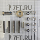 Купить Гидронасос рулевой Vetus HTP4210R 42см3/об вал Ø19мм конусность 1:12 для шланга Ø10мм 7 поршней белый с обратным клапаном 7ft.ru в интернет магазине Семь Футов