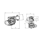 Купить Гидравлическая вертикальная лебедка без барабана Maxwell Vetus P105859 тип RC12-HD CW 85бар 1500-1820кг цепь Ø12-13мм трос Ø20мм для судов до 20м и палубы 200мм 7ft.ru в интернет магазине Семь Футов