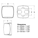 Купить Ходовой огонь чёрный/зелёный/красный Hella Marine NaviLED PRO 2LT 959 941-001 комбинированный 9 - 33 В для судов длиною до 20 м 7ft.ru в интернет магазине Семь Футов