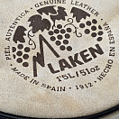 Купить Кожаная фляга Laken PK1500-R каплевидной формы 1,5л 154г 320х180х27мм бежевого цвета 7ft.ru в интернет магазине Семь Футов