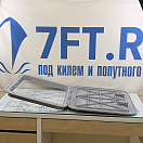 Купить Люк инспекционный Flush CE 520x465мм 180° водонепроницаемый из серого ASA пластика, Osculati 20.294.60 7ft.ru в интернет магазине Семь Футов