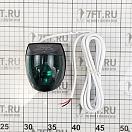 Купить Бортовой огонь Sphera II зелёный 112,5° 12/24В 0,7Вт светодиодный в корпусе из чёрного АБС-пластика для судов до 20м, Osculati 11.060.02 7ft.ru в интернет магазине Семь Футов