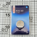 Купить Лампочка светодиодная Lalizas T30 71231 12В G4 40x30x8,2мм для навигационных огней холодный белый свет 21 светодиод 7ft.ru в интернет магазине Семь Футов