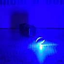Купить Светильник светодиодный Anheart Marine B013101-BU 12В 0,2Вт для подсветки палуб и трапов в хромированном пластиковом корпусе синий свет 7ft.ru в интернет магазине Семь Футов