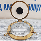 Купить Метеостанция судовая Moretti Luce 100.12 25см термометр/гигрометр из полированной латуни 7ft.ru в интернет магазине Семь Футов