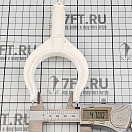 Купить Уключина CIM 0604-1603 ось Ø17мм вилка 50мм из белой пластмассы 7ft.ru в интернет магазине Семь Футов