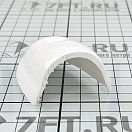 Купить Законцовка Tessilmare Radial 130-500-010W 65x45x30мм из белого ABS-пластика для привального бруса серии A 7ft.ru в интернет магазине Семь Футов