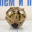 Купить Буй рыбацкий одинарный Nauticalia 2223 Ø100мм из жёлтого стекла 7ft.ru в интернет магазине Семь Футов