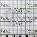 Купить Сезень с крючком из нейлона Trem Standard C0404020 4 мм 20 см 7ft.ru в интернет магазине Семь Футов