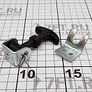 Купить Фиксатор для капота резиновый Roca T-943 80 x 27 мм с креплением 7ft.ru в интернет магазине Семь Футов