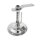 Купить Ручка поворотная прижимная Homer 007190 97х60мм из нержавеющей стали AISI316 с регулировкой прижима 7ft.ru в интернет магазине Семь Футов