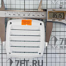Купить Вентиляционная решётка 85x85мм нерегулируемая из белого АБС-пластика, Osculati 53.273.27 7ft.ru в интернет магазине Семь Футов