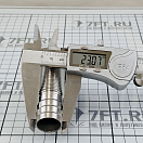 Купить Кингстон Vetus V-quipment QG05ME-22 под шланг Ø22мм 71мм резьба 3/4" из нержавеющей стали AISI316 7ft.ru в интернет магазине Семь Футов