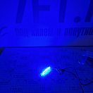 Купить Накладной LED светильник дежурного освещения 12/24В 0.6Вт 24Лм синий свет направленный вниз, Osculati 13.427.02 7ft.ru в интернет магазине Семь Футов