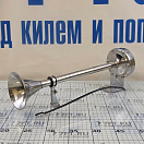 Купить Горн туманный электромагнитный одинарный Vetus V-quipment H24H 24В 115дБ 410x125x100мм тон высокий из нержавеющей стали AISI304 7ft.ru в интернет магазине Семь Футов