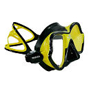 Купить Маска для плавания из бисиликона Mares X-Vision Ultra LS 411052 черно-желтый/черно-желтый прозрачные стекла 7ft.ru в интернет магазине Семь Футов