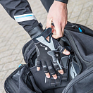 Купить Перчатки детские без пальцев CrewSaver Short Finger Glove 6950-J4 чёрно-серые 150 x 85 мм 7ft.ru в интернет магазине Семь Футов