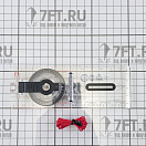 Купить Компас жидкостный планшетный с визиром и линейкой CD703L 57x160мм, Osculati 25.703.00 7ft.ru в интернет магазине Семь Футов