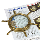 Купить Лупа в штурвале Nauticalia 5863 150мм из дерева 7ft.ru в интернет магазине Семь Футов