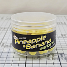 Купить Рыболовные насадочные бойлы Dynamite Baits Fluoro Wafter Pineapple и Banana ADY041603 Ø14мм 50г нейтральной плавучести на основе высокопротеиновой низкотемпературной рыбной муки с усиленной смесью эфирных масел 7ft.ru в интернет магазине Семь Футов