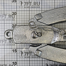 Купить Якорь адмиралтейский складной 615x640мм 25кг из оцинкованной стали для судна 12-14м, Osculati 01.114.25 7ft.ru в интернет магазине Семь Футов